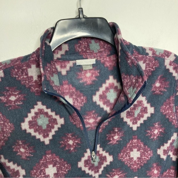 Eddie Bauer fleece quarter zip pullover size large - Picture 5 of 7